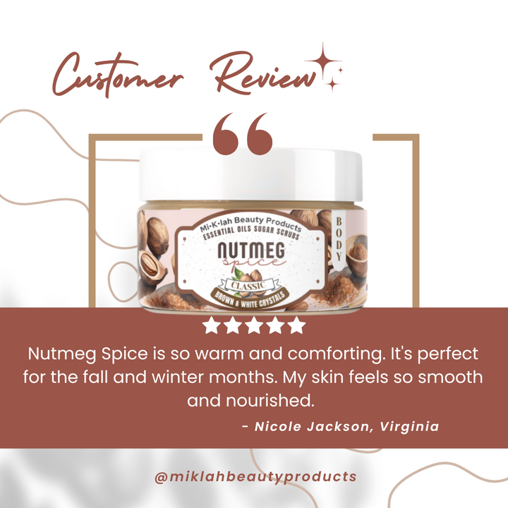 Nutmeg Spice CLASSIC Body Scrubs