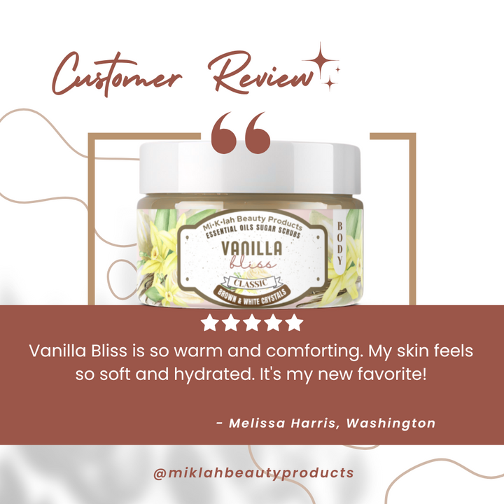 Vanilla Bliss CLASSIC Body Scrubs