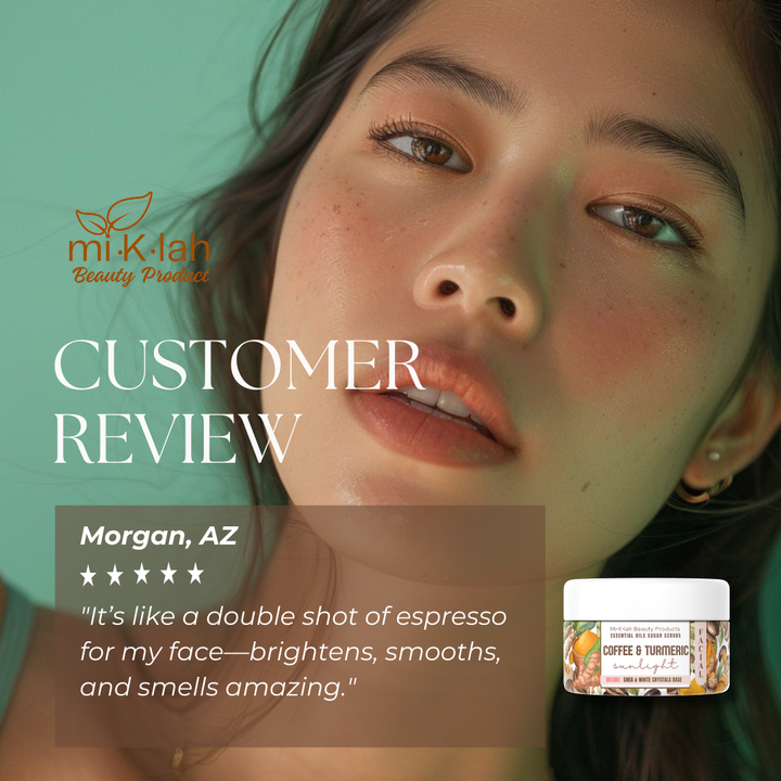 Coffee & Turmeric Sunlight Deluxe Facial Scrub
