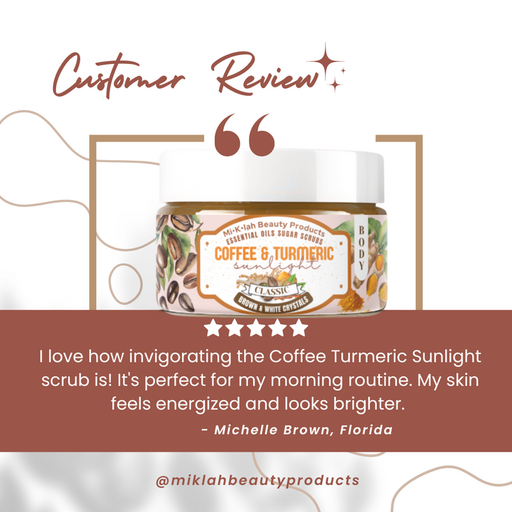 Coffee Turmeric Sunlight CLASSIC Body Scrubs