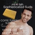 Coffee Turmeric Surprise Handmade Beauty Bar - Miklahbeautyproducts
