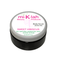 Sweet Hibiscus Essential Oils Body Sugar Scrub - Extra Oil - Miklahbeautyproducts