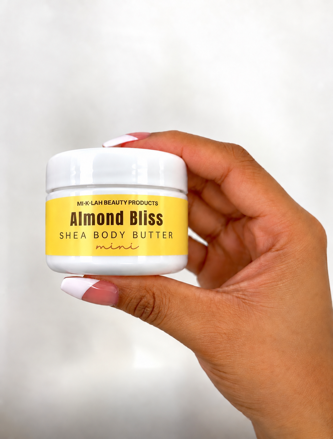 Almond Bliss Body Butter – Travel Size 1.2 oz | Miklah Beauty Products