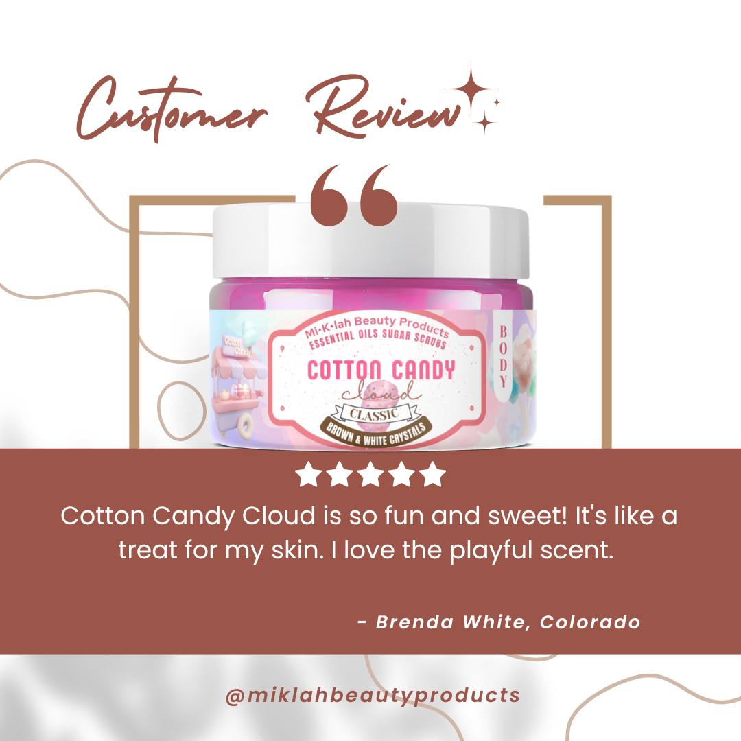 Cotton Candy Cloud CLASSIC Body Scrubs