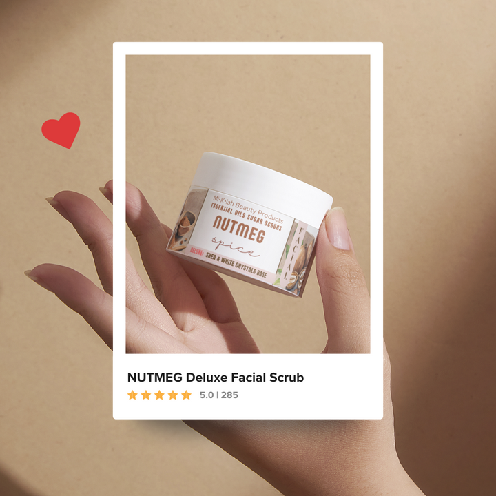 Nutmeg Spice Deluxe Facial Scrubs