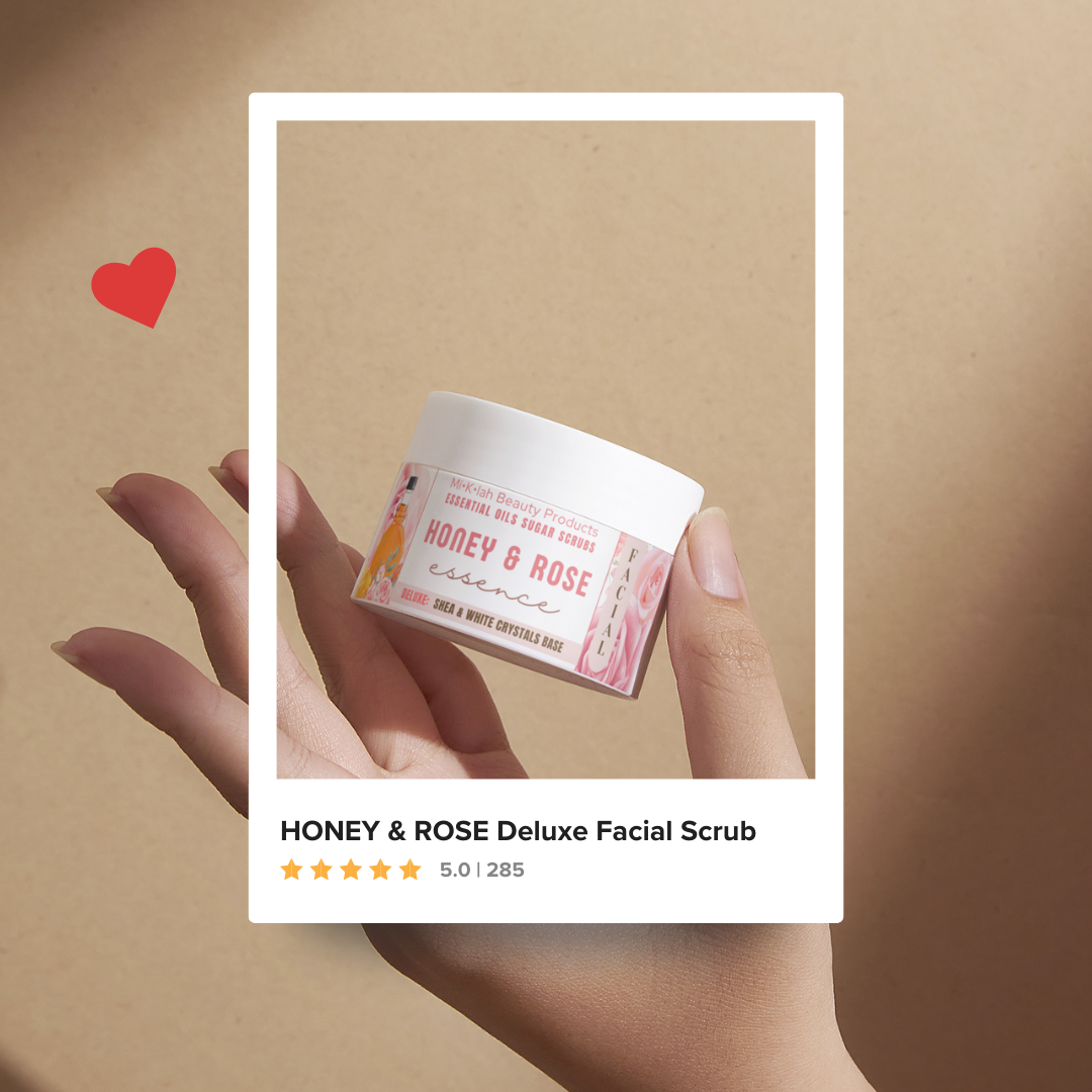 Honey & Rose Essence Deluxe Facial Scrub