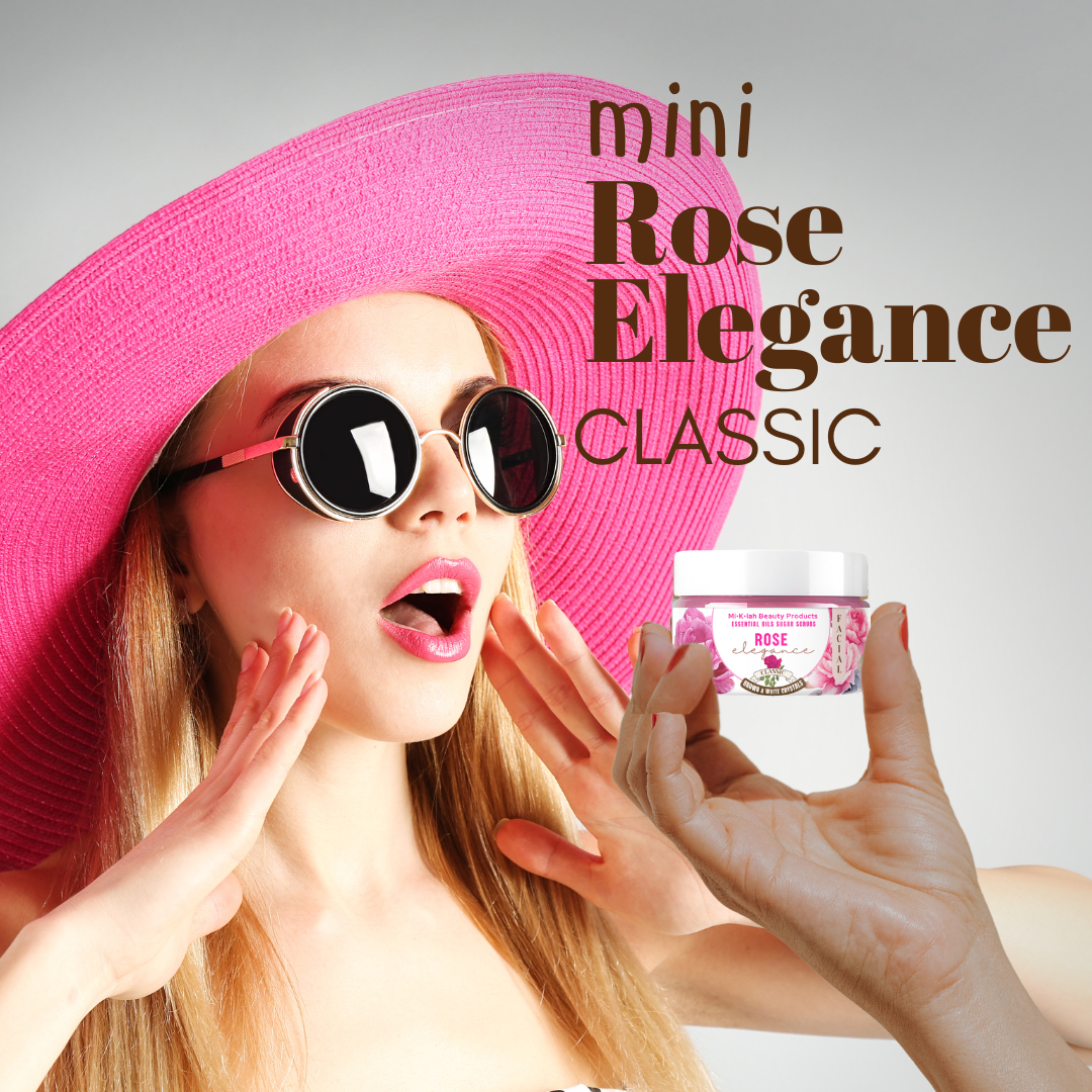 Rose Classic Mini Facial Scrubs