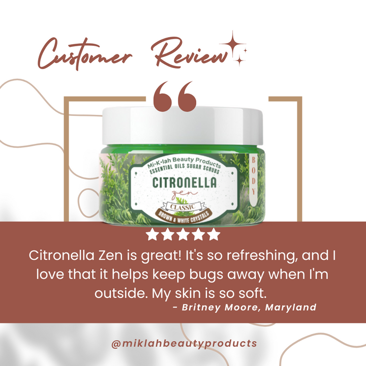 Citronella Zen CLASSIC Body Scrubs