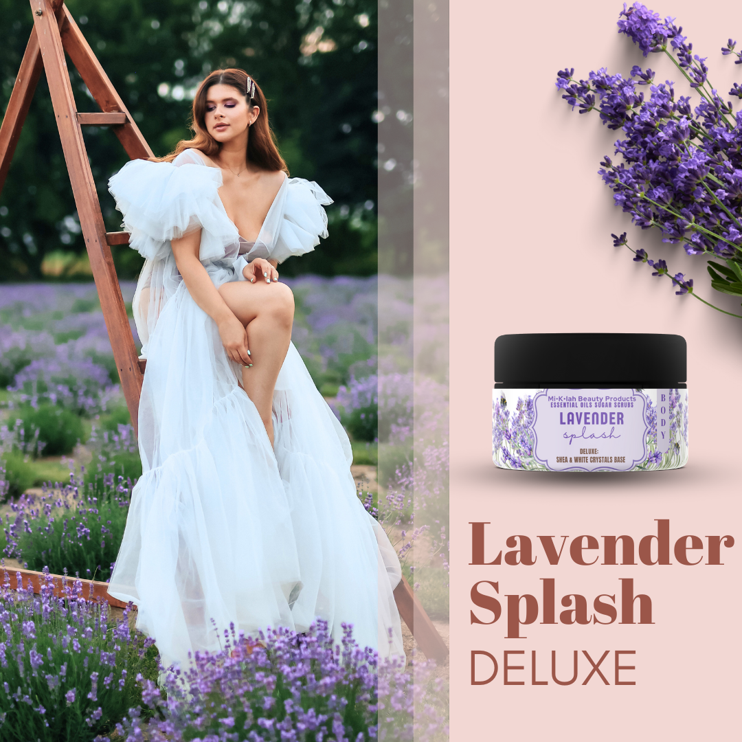 Lavender Splash DELUXE Body Scrubs