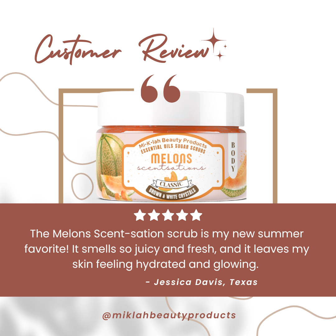 Melons Scentsation CLASSIC Body Scrubs