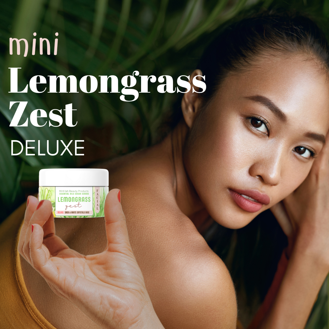 Lemongrass Deluxe Mini Facial Scrubs