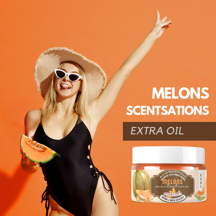 Melons Scentsations Extra Oil Body Scrubs