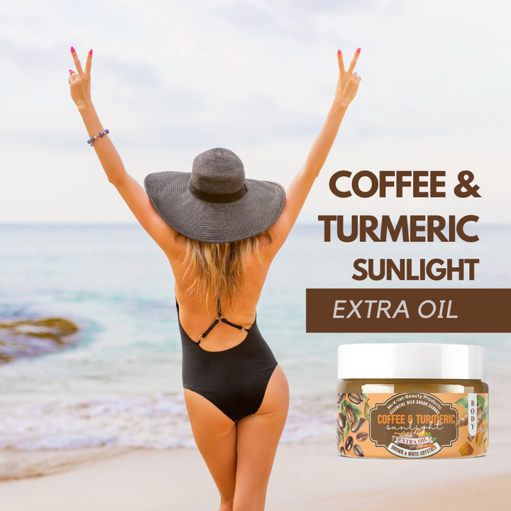 Coffee Turmeric Sunlight Extra Oil Body Scrubs