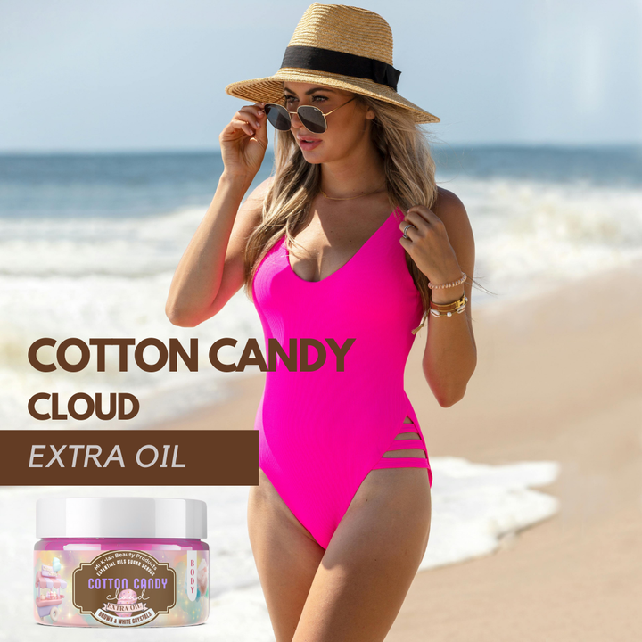 Cotton Candy Cloud Extra Oil Body Scrubs