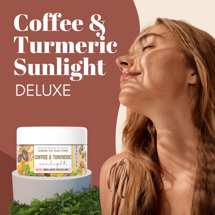 Coffee & Turmeric Sunlight Deluxe Facial Scrub