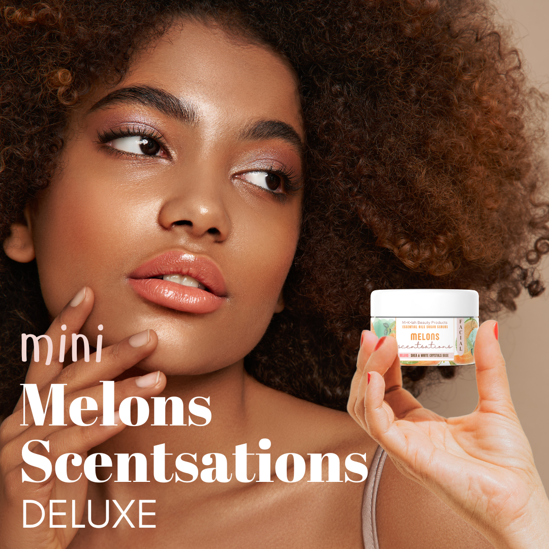 Melons Deluxe Mini Facial Scrubs