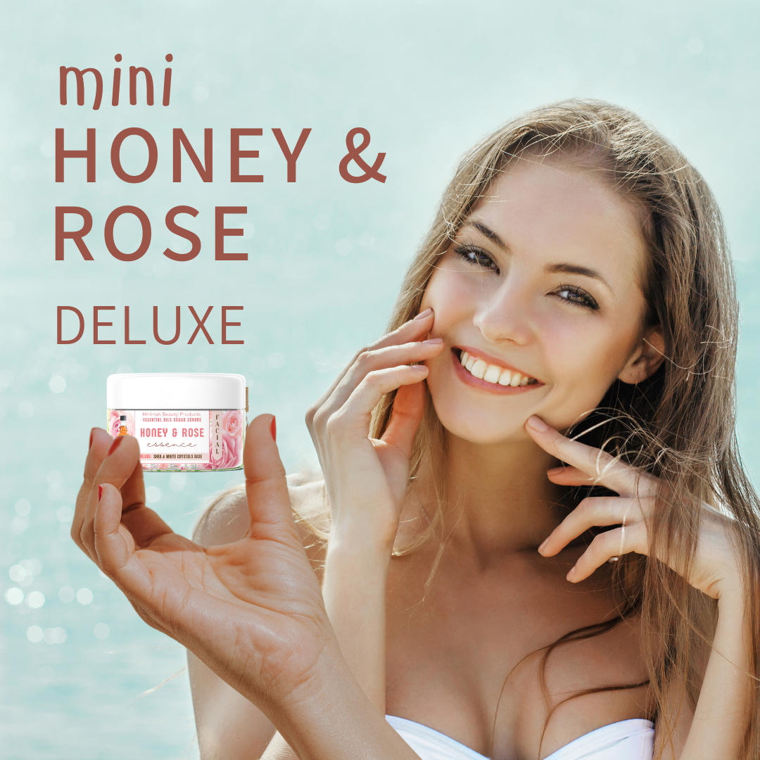 Honey & Rose Deluxe Mini Facial Scrubs