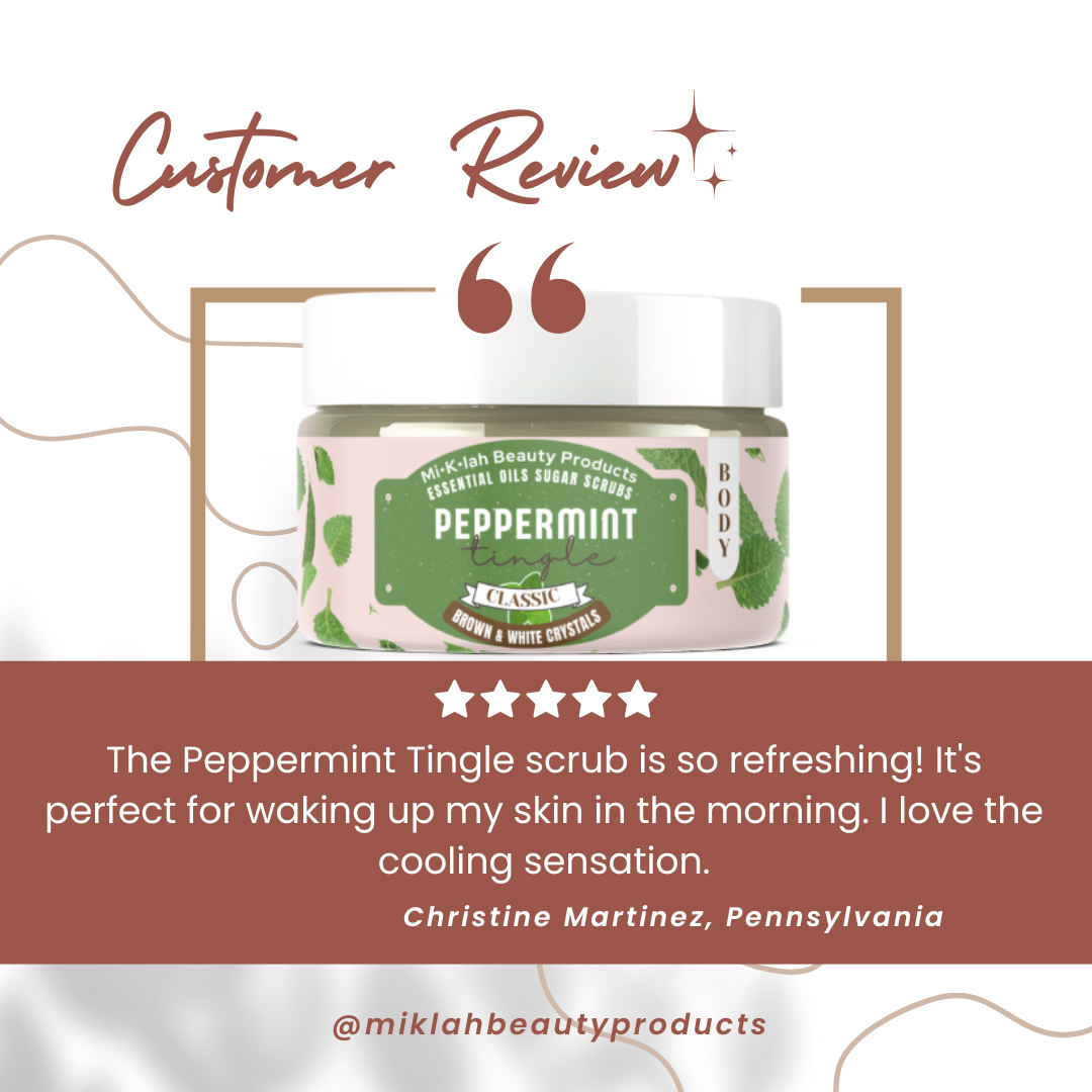 Peppermint Tingle CLASSIC Body Scrubs