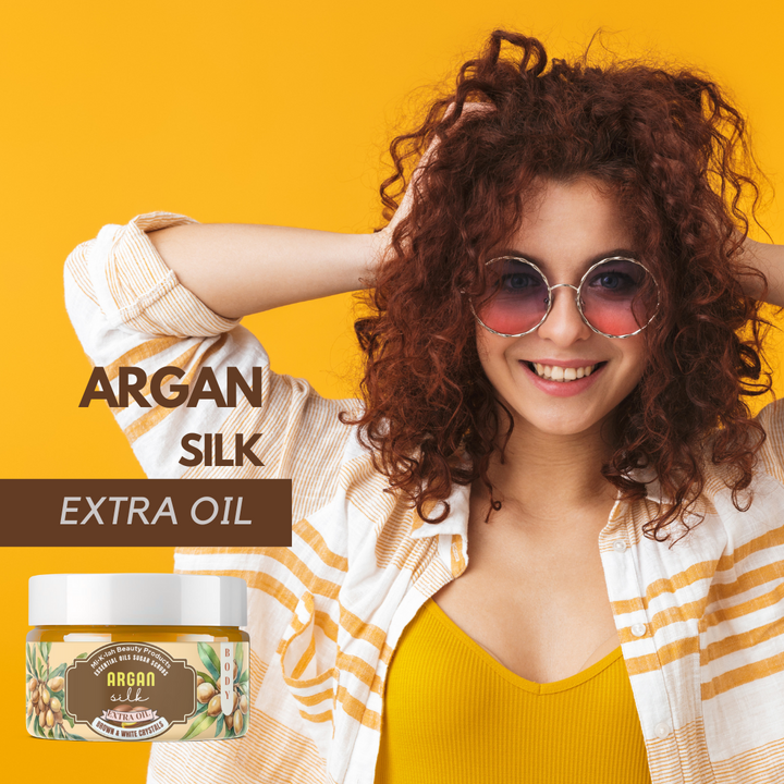 Argan Silk Extra Oil Body Scrubs