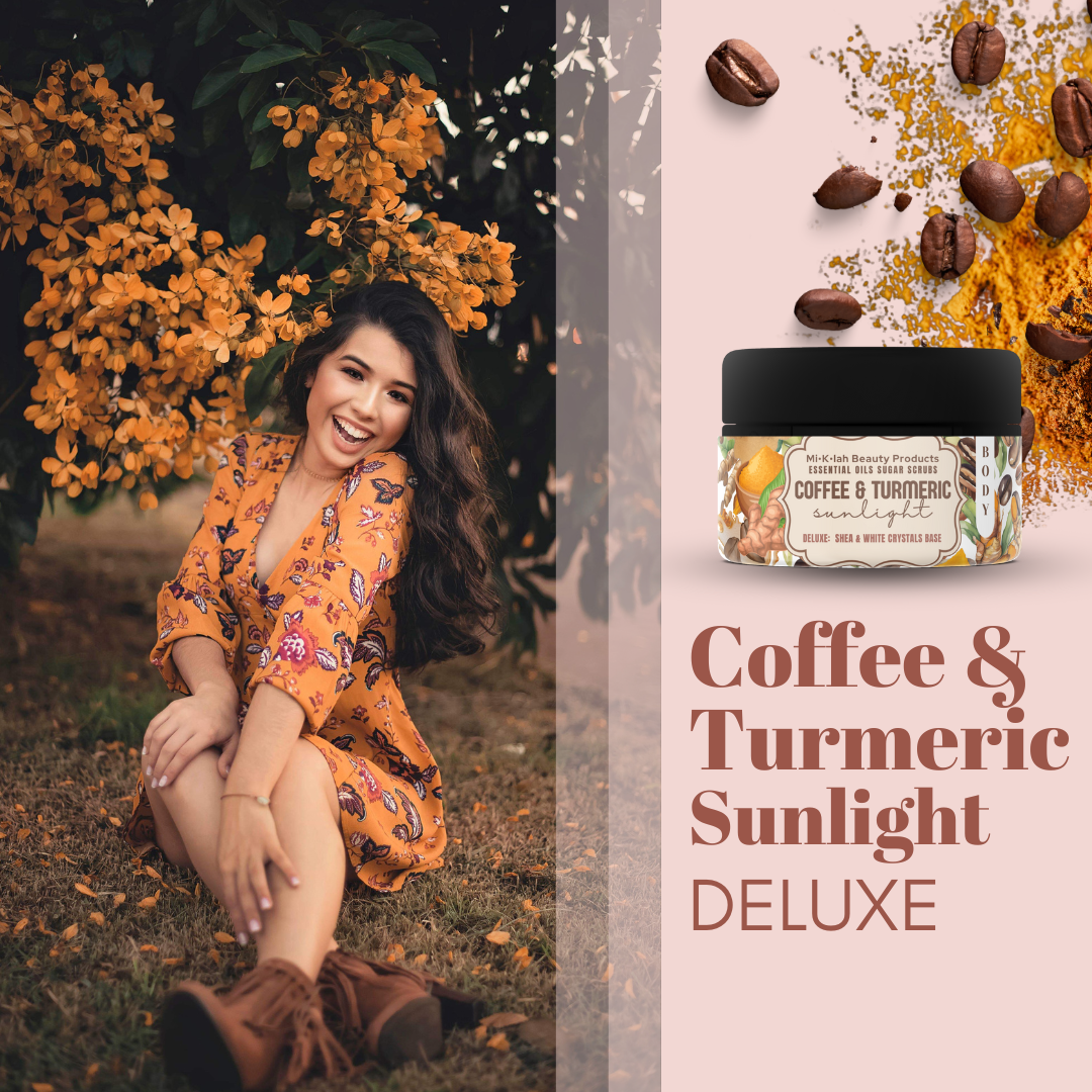 Coffee Turmeric Sunlight DELUXE Body Scrubs