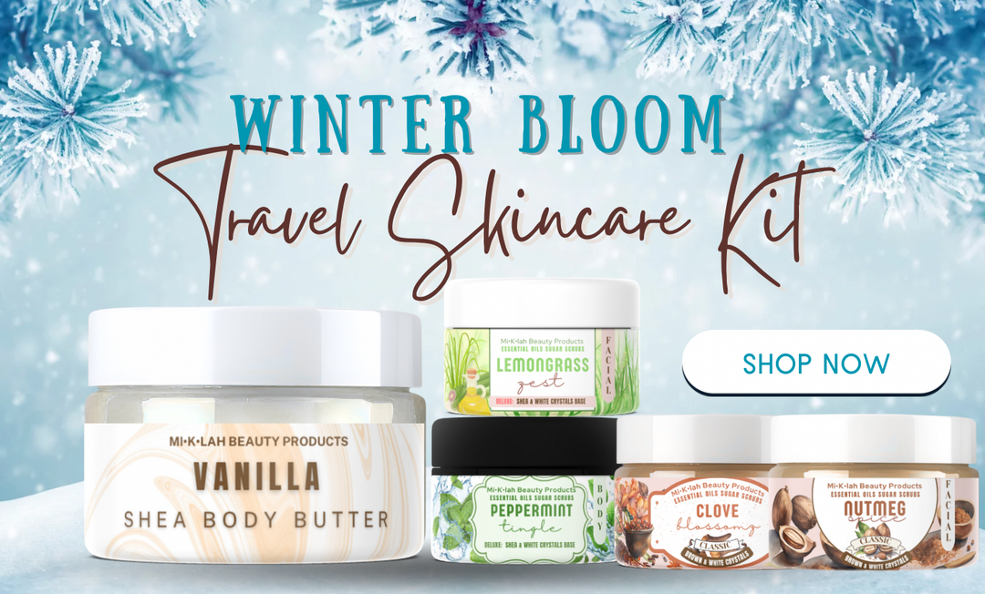 Winter Bloom Travel Skincare Kit