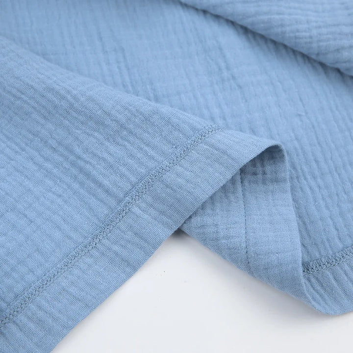 Short Sleeved Cotton Robe