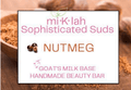 Nourishing Nutmeg Handmade Goat Milk Bar Soap - Miklahbeautyproducts