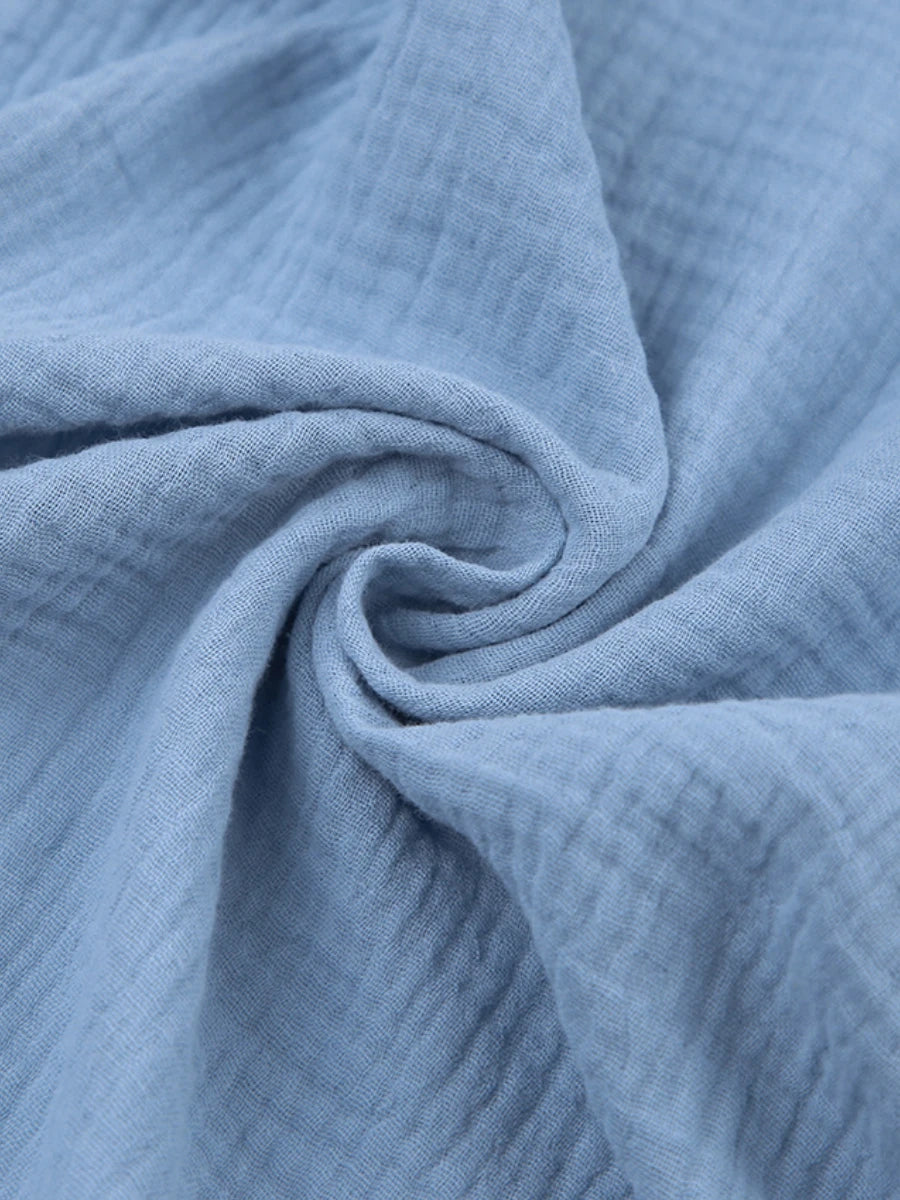 Short Sleeved Cotton Robe