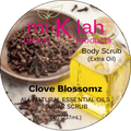 Clove Blossomz Essential Oils Body Sugar Scrub- Extra Oil - Miklahbeautyproducts
