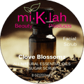 Clove Blossomz Essential Oils Facial Sugar Scrub - Miklahbeautyproducts