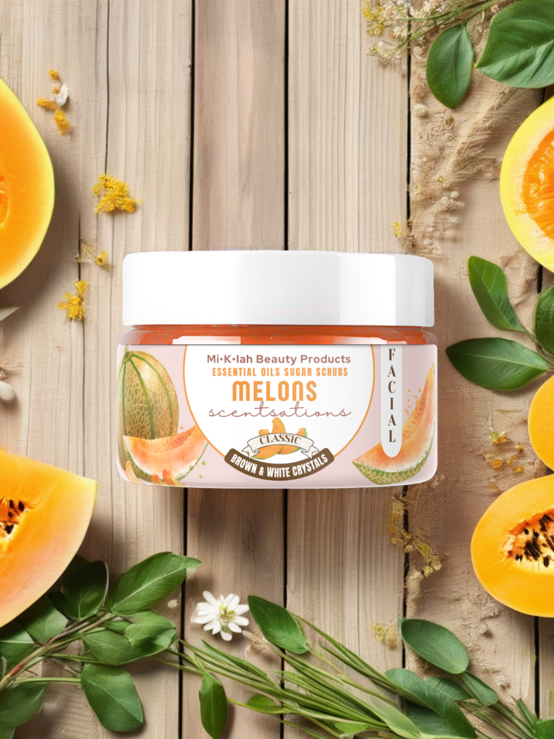 Melons Scentsations Classic Facial Scrub