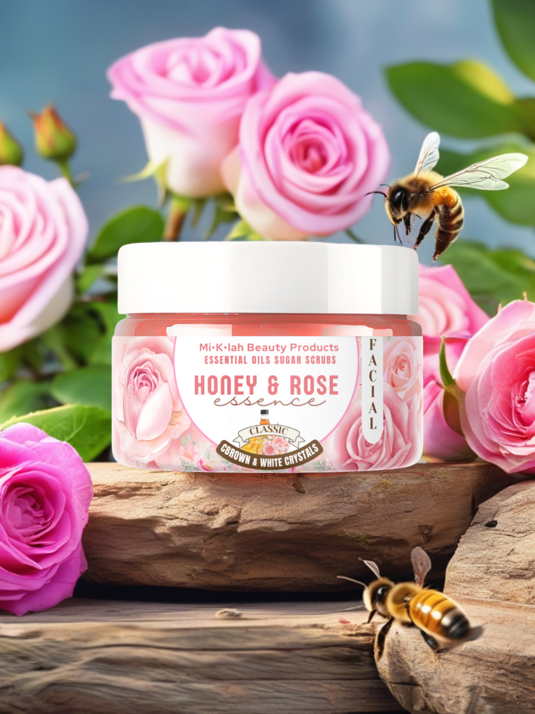 Honey and Rose Essence Classic Facial Scrubs