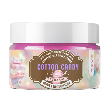 Cotton Candy Cloud Extra Oil Body Scrubs