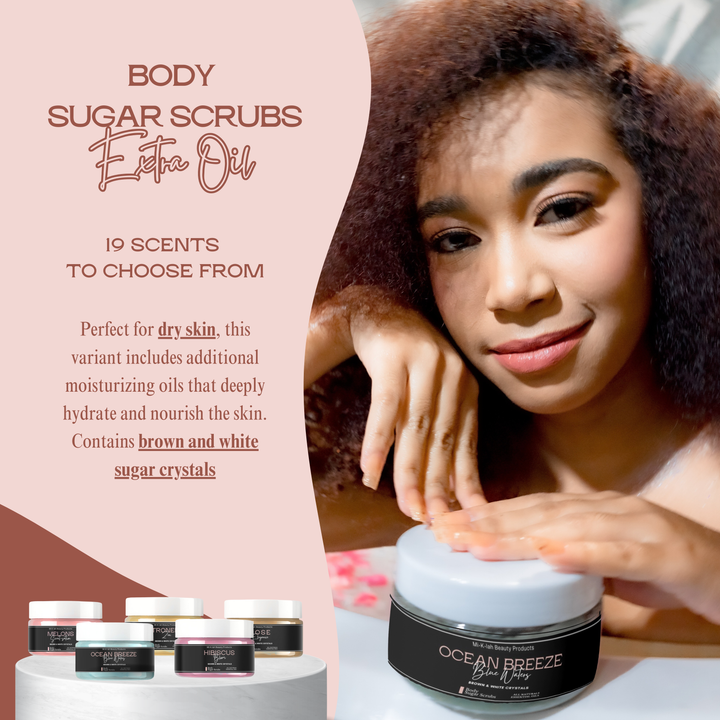 EXTRA OIL Essential Oils Body Sugar Scrubs