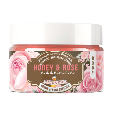 Honey and Rose Extra Oil Body Scrubs