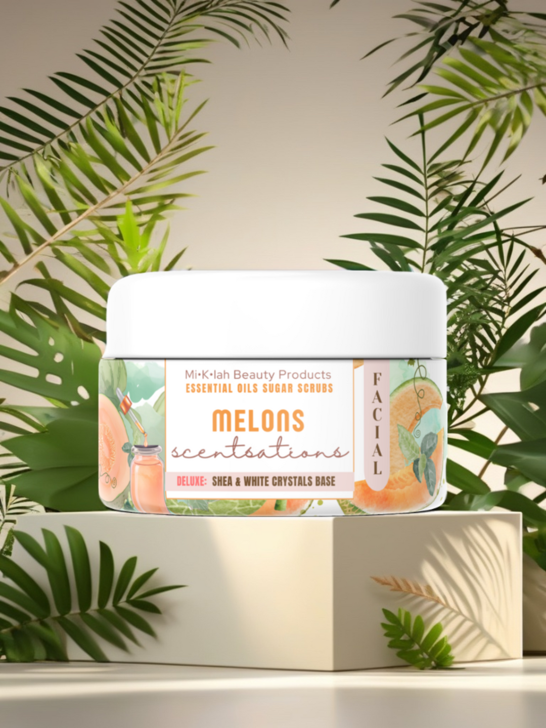 Melons Scentsations Deluxe Facial Scrubs