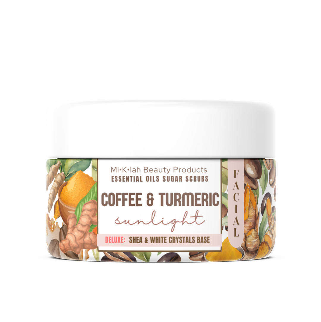 Coffee & Turmeric Sunlight Deluxe Facial Scrub