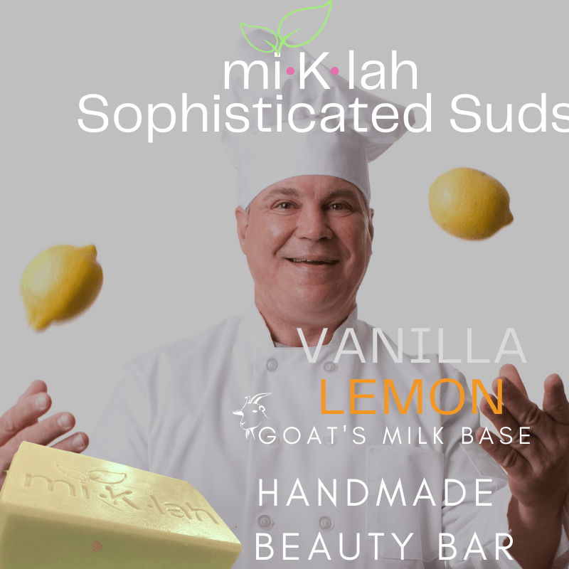 Vanilla Lemon Handmade Beauty Bar - Miklahbeautyproducts