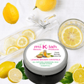 Lemon Brown Crystals Essential Oils Foot Sugar Scrub-Extra Oil - Miklahbeautyproducts