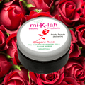 Elegant Rose Essential Oils Body Sugar Scrub - Extra Oil - Miklahbeautyproducts