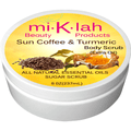Sun Coffee & Turmeric Essential Oils Body Sugar Scrub - Extra Oil - Miklahbeautyproducts