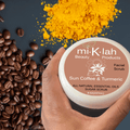 Sun Coffee & Turmeric Essential Oils Facial Sugar Scrub - Miklahbeautyproducts