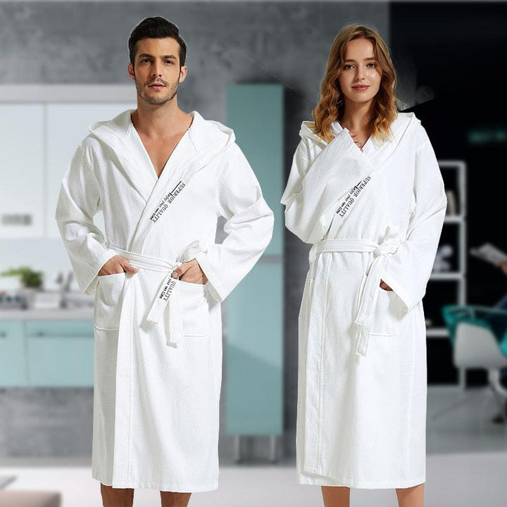 Cotton Kimono Bathrobe - Miklahbeautyproducts