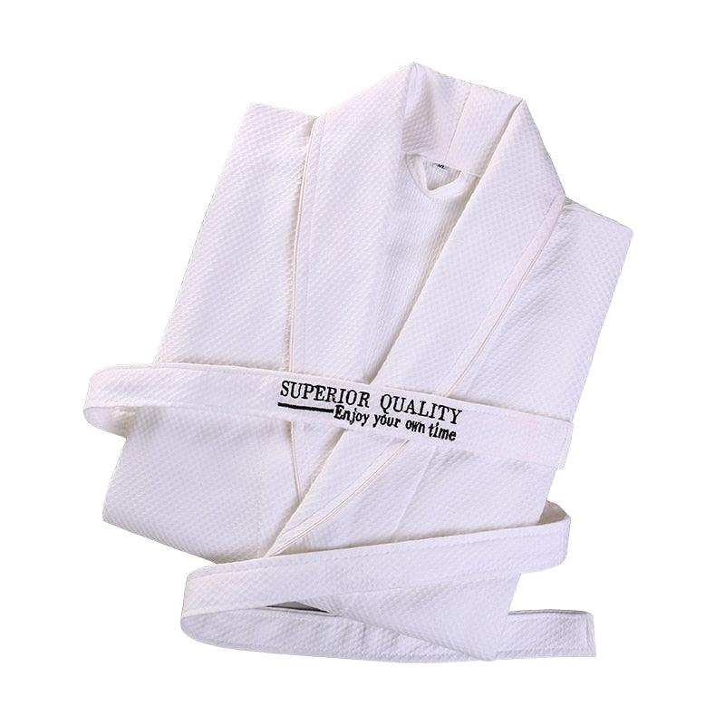 Cotton Kimono Bathrobe - Miklahbeautyproducts