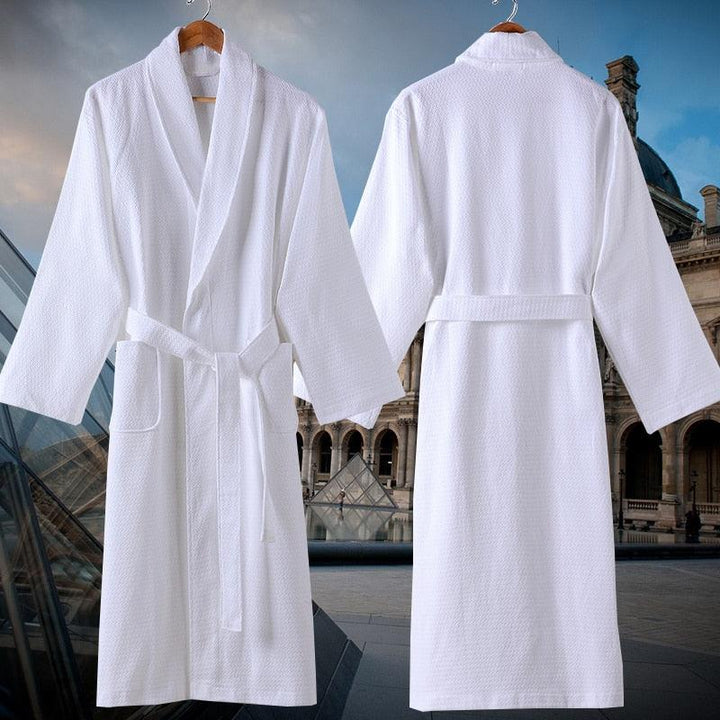 Cotton Kimono Bathrobe - Miklahbeautyproducts